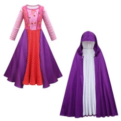 Hocus Pocus Sarah Sanderson Enfant Cosplay Costume -Newcossky 031583a17d8951ffd8d2eca03fc1371d