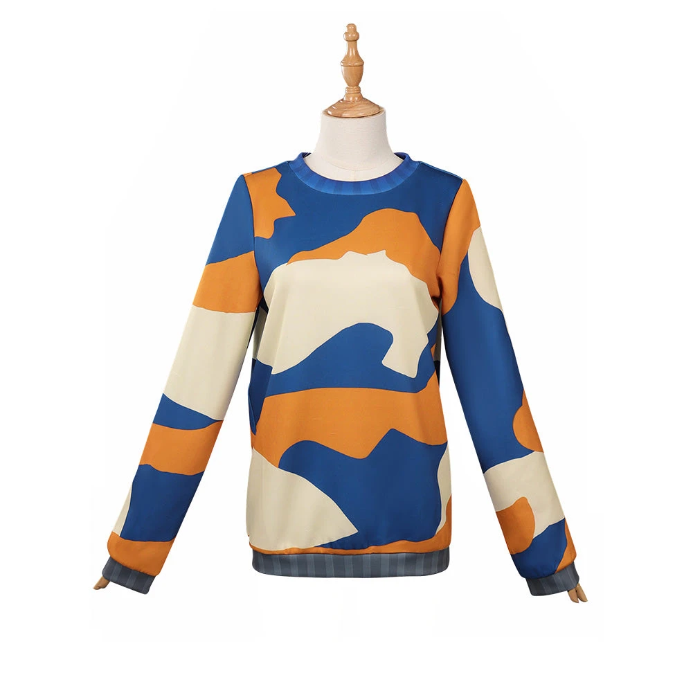 Wednesday Addams Enid Sinclair Sweat-shirt Imprimé Cosplay Costume 5 Wednesday Addams Enid Sinclair Sweat-shirt Imprimé Cosplay Costume – Image 3