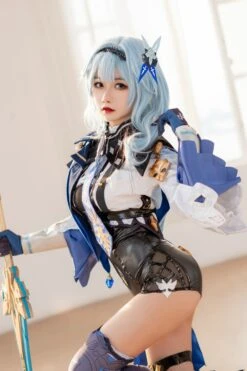 Genshin Impact Eula Cosplay Costume -Newcossky 0933ef9e475928af04f6fdc4d656742