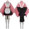 Demon Slayer Kimetsu No Yaiba Kamado Nezuko Maids Cosplay Costume -Newcossky 0e9322ef9dd3cbb9638169aaace80fc6