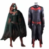 DC Batwoman Kate Kane Combinaison Uniforme Carnaval Cosplay Costume