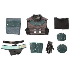 Mandalorian Cara Dune Uniforme Halloween Cosplay Costume -Newcossky 10a7958b99b47847d08d62e61e15b60e