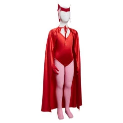 WandaVision Scarlet Witch Wanda Enfant Cosplay Costume -Newcossky 11001976 4