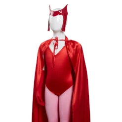 WandaVision Scarlet Witch Wanda Enfant Cosplay Costume -Newcossky 11001976 6