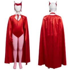WandaVision Scarlet Witch Wanda Enfant Cosplay Costume