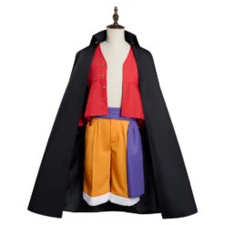 One Pièce One Piece Wano Country Luffy Kimono Cosplay Costume -Newcossky 11002270 1