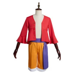 One Pièce One Piece Wano Country Luffy Kimono Cosplay Costume -Newcossky 11002270 5