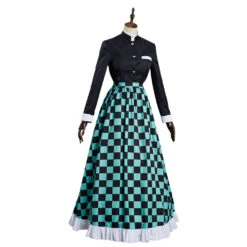 Kamado Tanjiro Les Rôdeurs De La Nuit Maid Cosplay Costume Design Original - Cossky -Newcossky 11005127 9