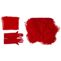 Adulte Beetlejuice Film Beetle Juice Lydia Mariée Rouge Robe Cosplay Costume Carnaval -Newcossky 11005297 9