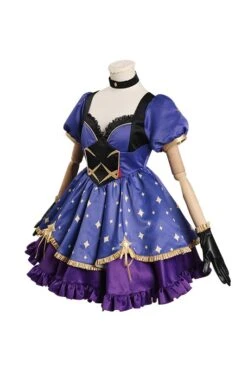 Genshin Impact Mona Sorcière Halloween Design Original Cosplay Costume -Cossky -Newcossky 11005518 7603220199422 product
