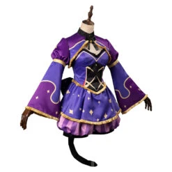 Genshin Impact X Alice In Wonderland Mona Chat De Cheshire Robe Design Original Cosplay Costume -Cossky -Newcossky 11006152 4