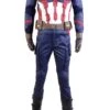Captain America 3: Civil War Captain Steve Rogers Uniforme Cosplay Costume -Newcossky 11006446