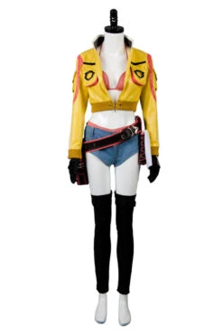 Final Fantasy XV FF15 Cindy Aurum Gas Station Service Uniforme Cosplay Costume