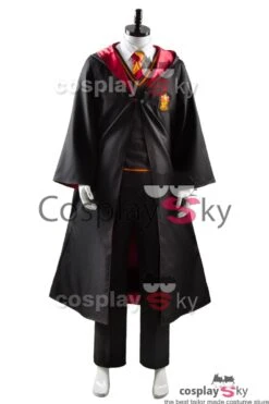Harry Potter Gryffindor Robe Uniforme Harry Potter Cosplay Costume Version Adulte -Newcossky 11006974 4