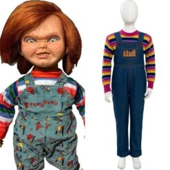 2019 Film Enfant Chucky Child‘s Play La Poupée Du Mal Chucky Cosplay Costume