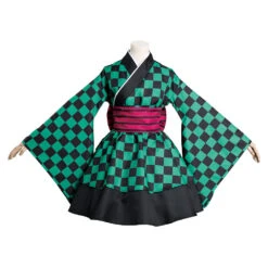 Demon Slayer Kimetsu No Yaiba Kamado Tanjirou Lolita Robe Cosplay Costume -Newcossky 11007525 1