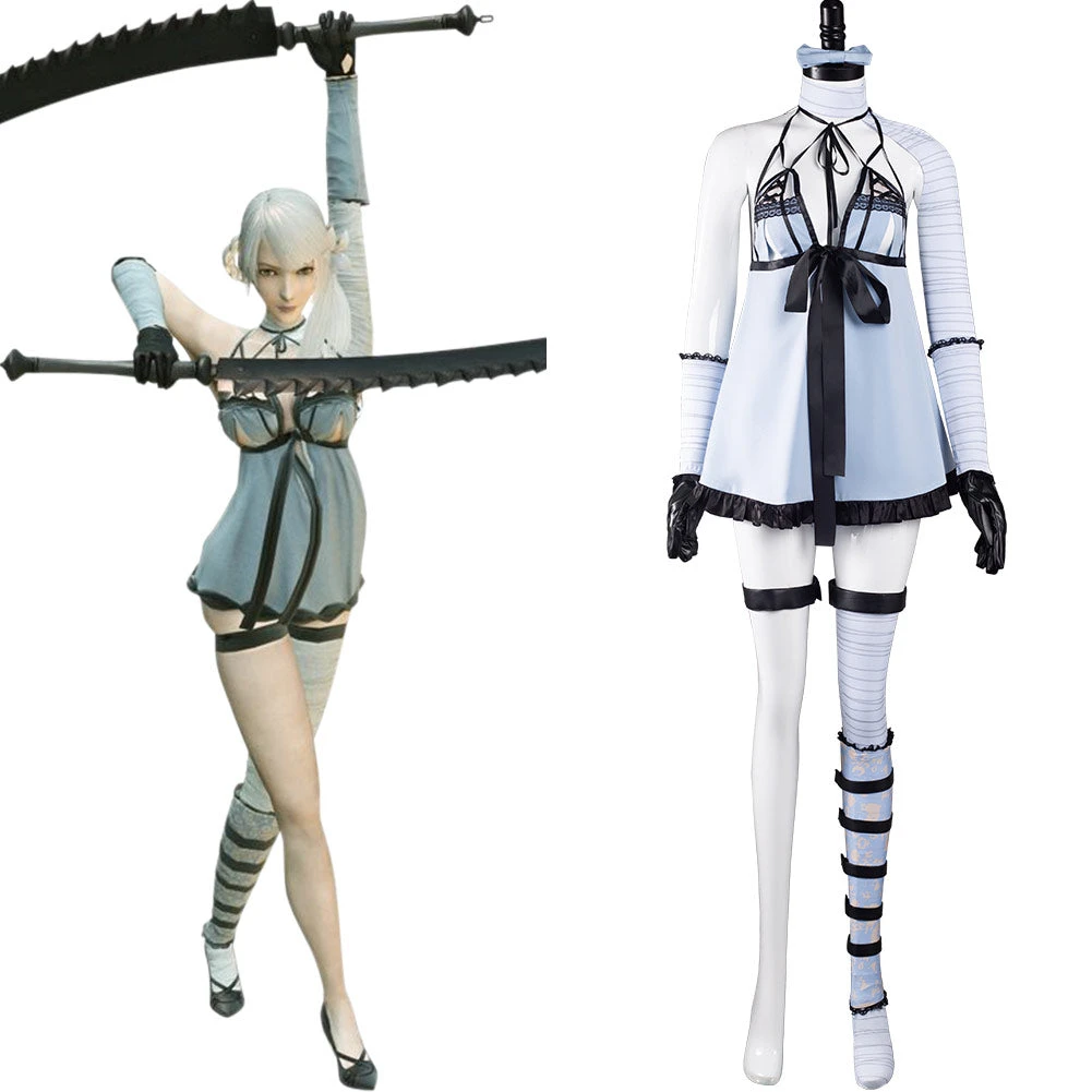 NieR Replicant Kaine Cosplay Costume 3 NieR Replicant Kaine Cosplay Costume