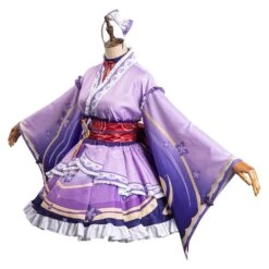 Genshin Impact Lolita Raiden Shogun Jeu Design Original Cosplay Costume Carnaval -Newcossky 11008974 2