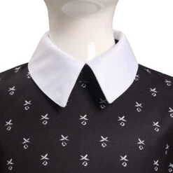 TV Enfant Wednesday Addams Robe Cosplay Costume Halloween Carnival -Newcossky 11009818 5
