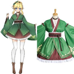 The Legend Of Zelda: Breath Of The Wild Jeu Link Lolita Femme Costume Design Original - Cossky