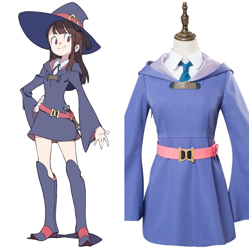 Little Witch Academia Atsuko Cosplay Costume 3 Little Witch Academia Atsuko Cosplay Costume