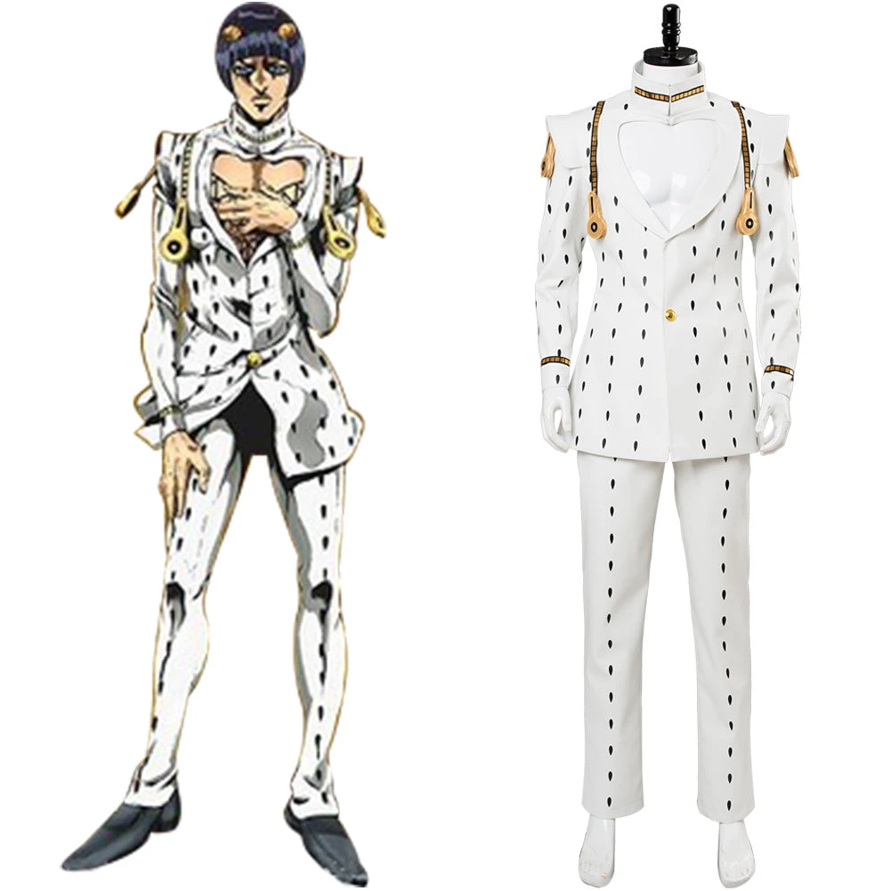 JoJo's Bizarre Adventure Golden Wind Buccellati Bruno Cosplay Costume