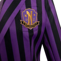 Enfant Wednesday Addams Enid Violet Uniforme Scolaire Cosplay Costume Carnaval -Newcossky 12002150 6