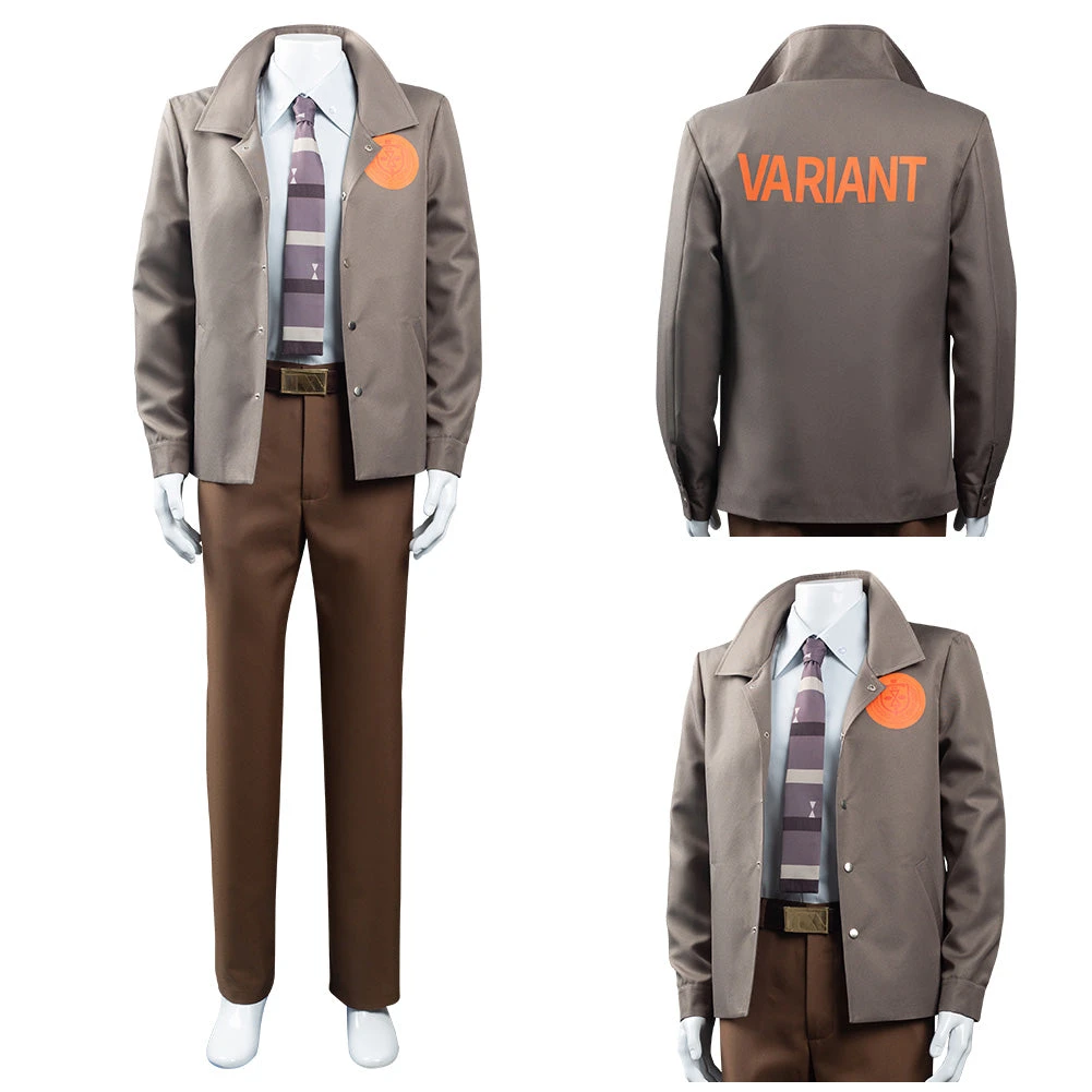 2021 Loki TV Loki Variant TVA Uniforme Cosplay Costume 5 2021 Loki TV Loki Variant TVA Uniforme Cosplay Costume – Image 3