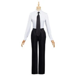 Anime Adulte Chainsaw Man Makima Pantalon Top Cravate Cosplay Costume -Newcossky 12002710 1