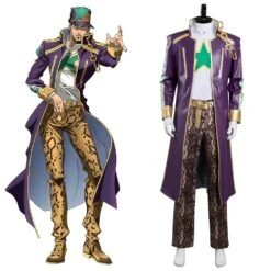 JoJo's Bizarre Adventure JJBA Stone Ocean Kujo Jotaro Cosplay Costume