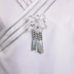 Bleach Kuchiki Rukia Japanese Kimono Uniform Blanc Carnaval -Newcossky 12002969 6