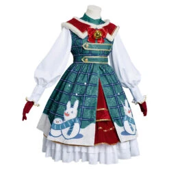 Overwatch DVA Traîneau Du Pays Des Merveilles Cosplay Costume -Newcossky 12003017 4