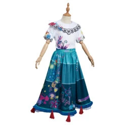2021 Film Encanto Enfant Mirabel Robe Cosplay Costume -Newcossky 12003031 4