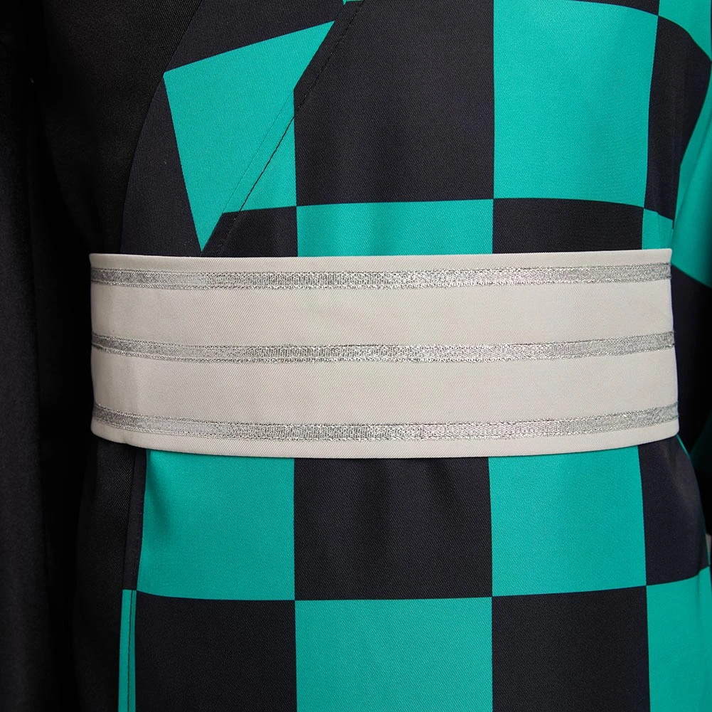 Demon Slayer Les Rôdeurs De La Nuit Kimetsu No Yaiba Kamado Tanjirou Kimono Du Festival D'été Costume 10 Demon Slayer Les Rôdeurs De La Nuit Kimetsu No Yaiba Kamado Tanjirou Kimono Du Festival D'été Costume – Image 8