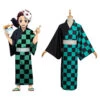 Demon Slayer Les Rôdeurs De La Nuit Kimetsu No Yaiba Kamado Tanjirou Kimono Du Festival D'été Costume -Newcossky 12003066 cosplaystyle2014