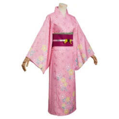 Demon Slayer Kimetsu No Yaiba Kamado Nezuko Kimono Du Festival D'été Costume -Newcossky 12003068 4