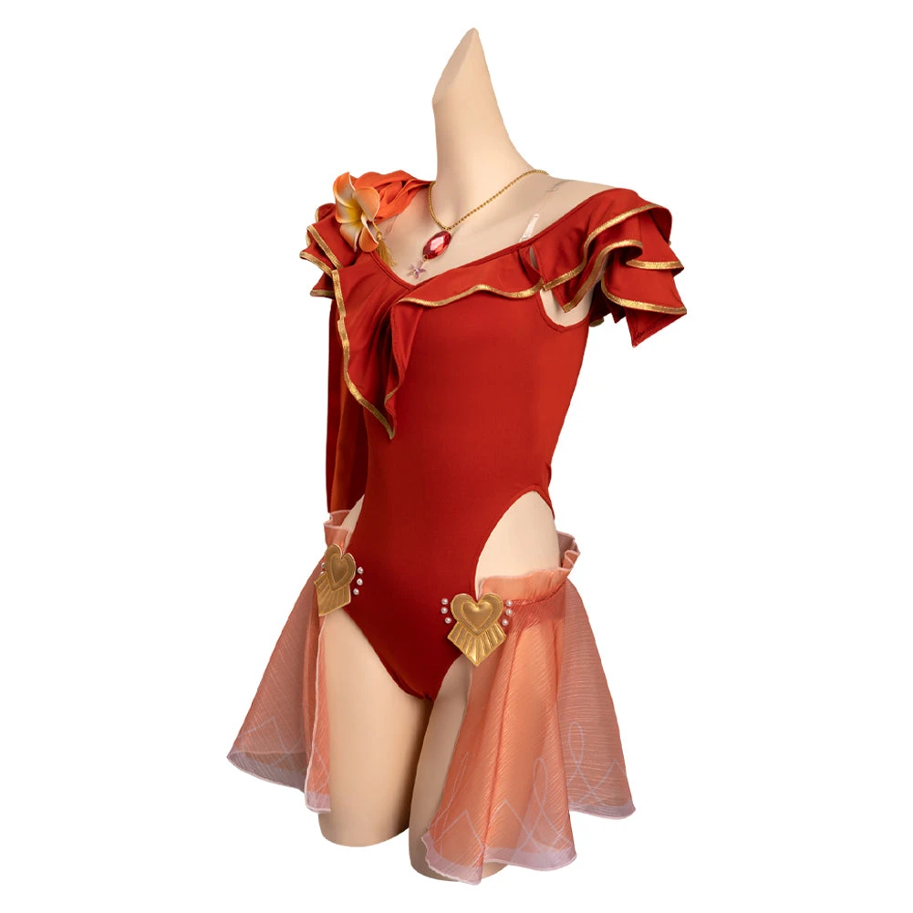 Fire Emblem Heroes Edelgard·Von·Fresberg Maillot De Bain Cosplay Costume 6 Fire Emblem Heroes Edelgard·Von·Fresberg Maillot De Bain Cosplay Costume – Image 4
