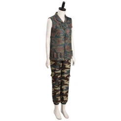Stranger Things 4 Robin Buckley Femme Camouflage Cosplay Costume -Newcossky 12003158 4