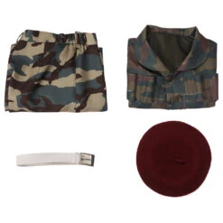 Stranger Things 4 Robin Buckley Femme Camouflage Cosplay Costume -Newcossky 12003158 9