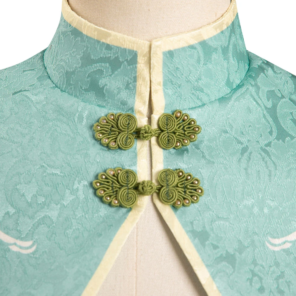 My Hero Academia Asui Tsuyu Zombie Design Original Cosplay Costume Zombie Chapeau Robe Halloween Carnival 8 My Hero Academia Asui Tsuyu Zombie Design Original Cosplay Costume Zombie Chapeau Robe Halloween Carnival – Image 6