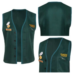 Enfant Stranger Things Robin Buckley & Steve Harrington Vest Cosplay Costume Halloween Carnival -Newcossky 12003250 costumebuy2009