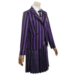 Adulte Femme Wednesday Addams Enid Violet School Uniform Cosplay Costume -Newcossky 12003251 4