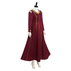 2022 TV House Of The Dragon Rhaenyra Targaryen Robe Rouge Cosplay Costume Halloween Carnival -Newcossky 12003253 4