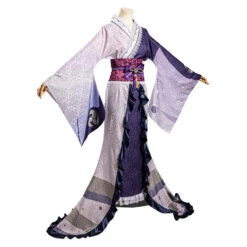 Genshin Impact Raiden Shogun Kimono Cosplay Costume -Newcossky 12003258 4