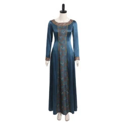House Of The Dragon Rhaenys Targaryen Robe Bleue Cosplay Costume -Newcossky 12003264 1