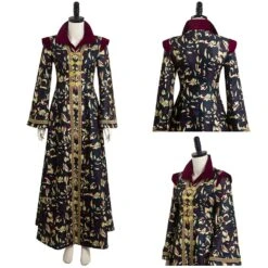 House Of The Dragon Rhaenyra Targaryen Veste Noire Cosplay Costume -Newcossky 12003275 costumebuy2009