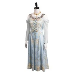 TV House Of The Dragon Rhaenyra Targaryen Robe Bleu Cosplay Costume -Newcossky 12003289 2