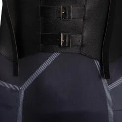 Adulte Wednesday Addams Wednesday Femme Noir Combinaison Cosplay Costume Carnaval -Newcossky 12003354 5