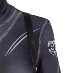 Adulte Wednesday Addams Wednesday Femme Noir Combinaison Cosplay Costume Carnaval -Newcossky 12003354 6