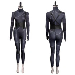 Adulte Wednesday Addams Wednesday Femme Noir Combinaison Cosplay Costume Carnaval